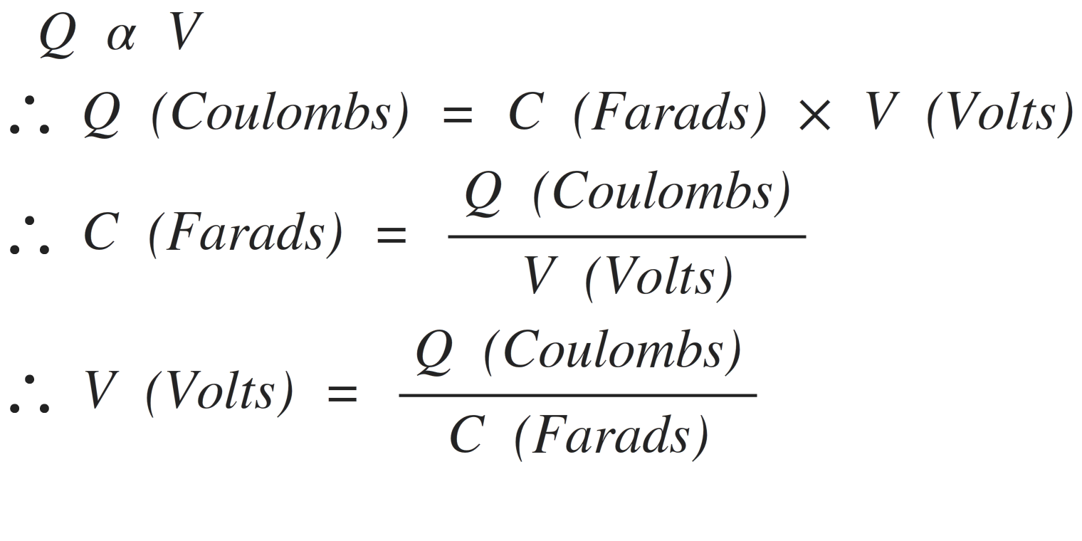 Capacitor Iv Formula Capacitor I v Equations NVFETO